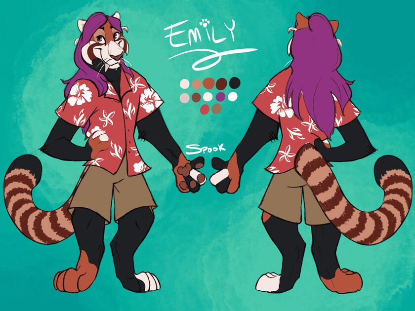 Emily - Front and Back Ref Sheet