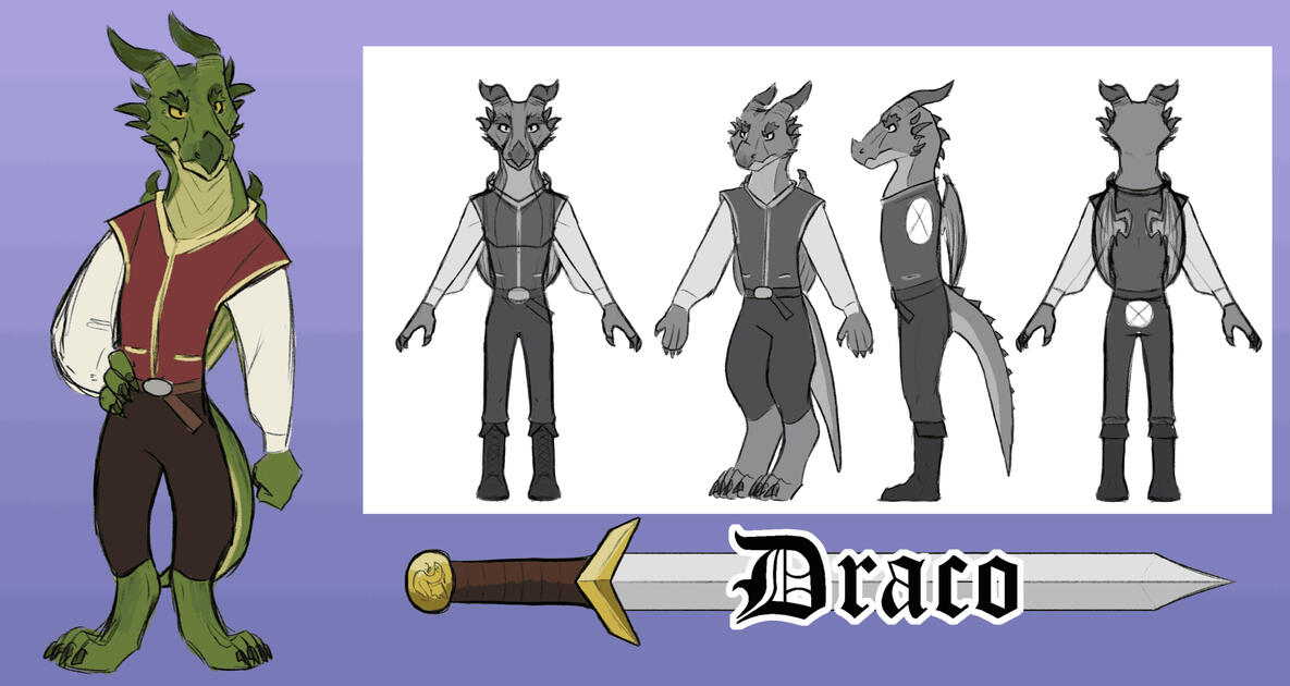 Draco - Complete Turn Around w/ Key Art